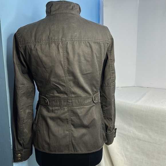 J Crew Resin-coated twill field jacket size s - Picture 4 of 10